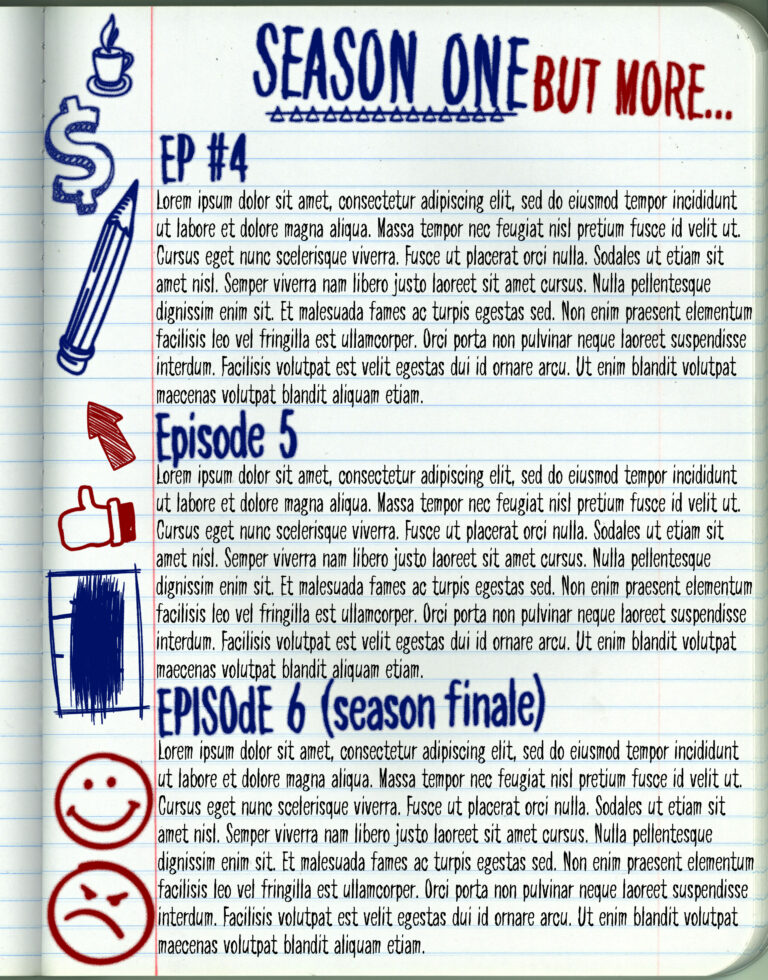 Tv Show Bible Example Reflect Your Project Vicious Co