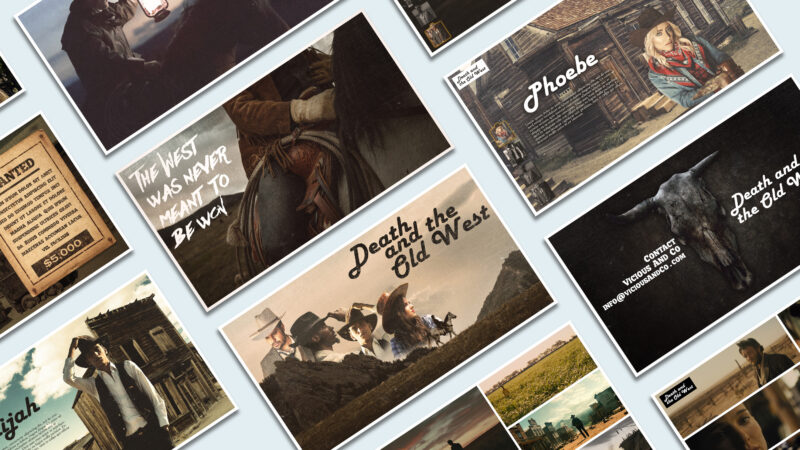 Western Film Pitch Deck Example