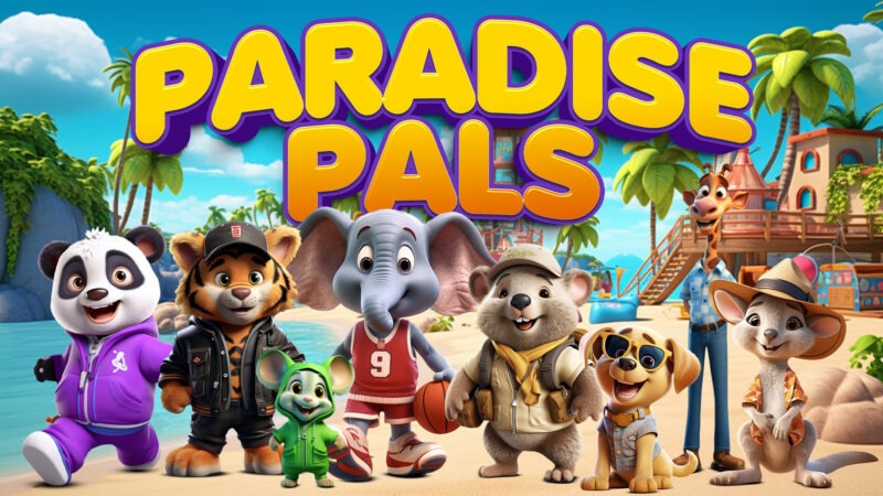 Paradise Pals - Animation Pitch Deck Cover