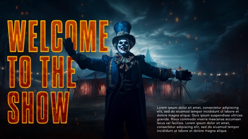 Clown Horror Intro