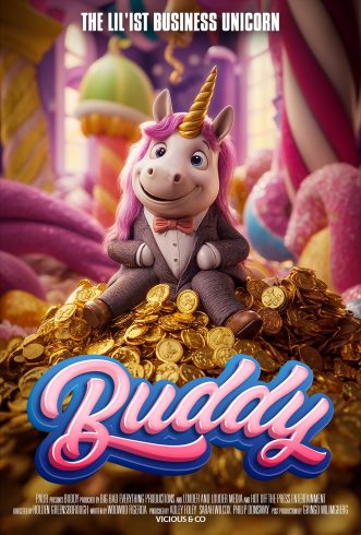 Buddy The Unicorn Poster